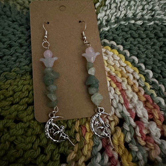 fairy earrings - Picture 2 of 2